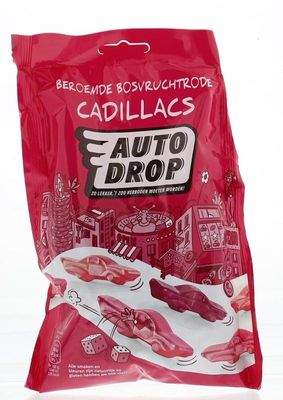 Autodrop Bosvruchten rode cadillacs (180 gr)