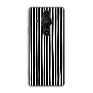 Stripes: Sony Xperia Pro-I Transparant Hoesje