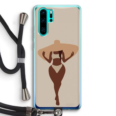 Let's get salty: Huawei P30 Pro Transparant Hoesje met koord