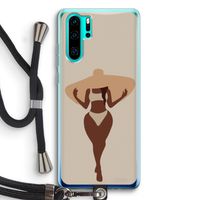 Let's get salty: Huawei P30 Pro Transparant Hoesje met koord