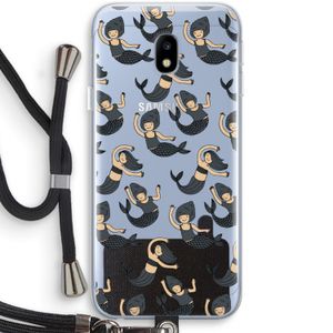 Zeemeermin: Samsung Galaxy J3 (2017) Transparant Hoesje met koord