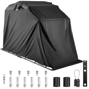 VEVOR Heavy Duty Motorcycle Shelter Shelter Cover Storage Garage Tent met TSA-codeslot en draagtas