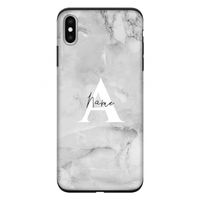 Ivory Marble: iPhone XS Max Tough Case