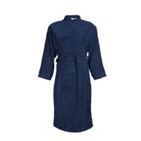 The One Badjas zonder capuchon 340 gram Donker blauw-XXL/XXXL