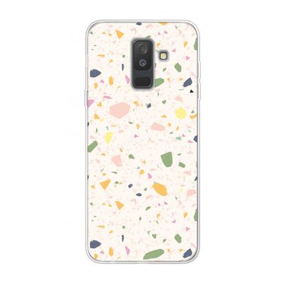 Terrazzo N°21: Samsung Galaxy A6 Plus (2018) Transparant Hoesje