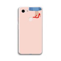 High heels: Google Pixel 3 XL Transparant Hoesje