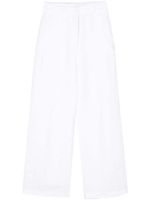 ASPESI pantalon droit à taille haute - Blanc