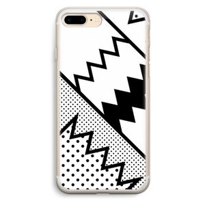 Pop Art #5: iPhone 7 Plus Transparant Hoesje