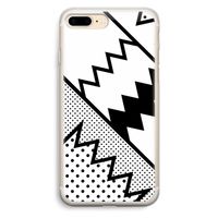 Pop Art #5: iPhone 7 Plus Transparant Hoesje