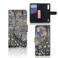 Xiaomi Mi 9 Lite | Telefoonhoesje | Met pasjeshouder | Krokodillenprint