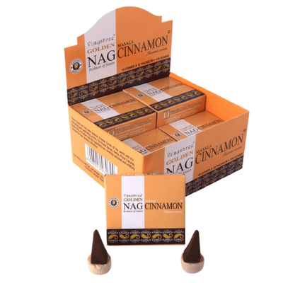 Golden Nag Wierookkegels - Cinnamon