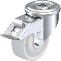 Blickle LER-PO 80KA-FI Zwenkwiel met rem Wieldiameter: 80 mm Draagvermogen (max.): 150 kg 1 stuk(s)