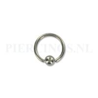 BCR 1.2 mm titanium M met 3 mm bal