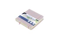 Kangaro Schetsboek - Violet - Hardcover - 80 vellen - 140g - Roomwit Papier met Elastiek en Lint