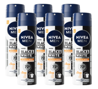 Nivea Men Black & White Invisible Ultimate Impact Deodorant Spray Voordeelverpakking