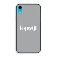 Topwijf Grijs Wit: iPhone XR Biologisch afbreekbaar hoesje