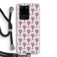 Boompje: Samsung Galaxy S20 Ultra Transparant Hoesje met koord