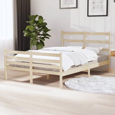 Bedframe massief grenenhout 120x190 cm