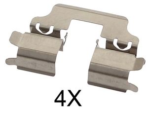Accessoireset, schijfremblok 1750Q