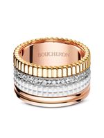 Boucheron grande bague Quatre en or, or rose, or blanc 18ct sertie de diamants