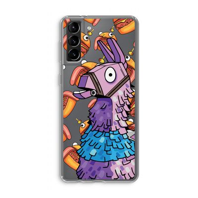 Loot Burger: Samsung Galaxy S21 Plus Transparant Hoesje