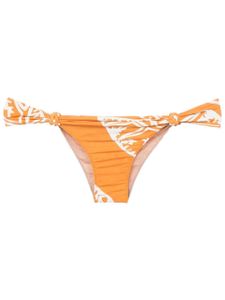 Clube Bossa bas de bikini à imprimé graphique - Orange