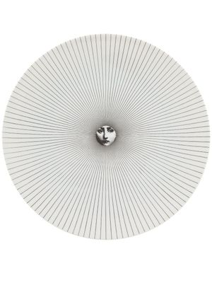 Fornasetti "Tema e variazioni" Assiette - Blanc
