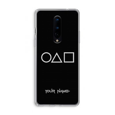 Squid Game: OnePlus 8 Transparant Hoesje
