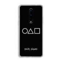 Squid Game: OnePlus 8 Transparant Hoesje