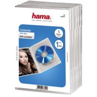 Hama DVD Box Transparant 5Pak - thumbnail