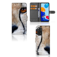 Xiaomi Redmi Note 11/11S Telefoonhoesje met Pasjes Cheetah - thumbnail