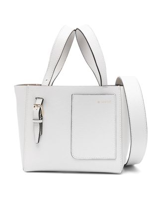 Valextra mini sac à main à anses sur le dessus - Blanc