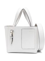 Valextra mini sac à main à anses sur le dessus - Blanc