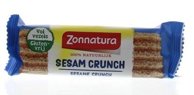 Zonnatura Sesam crunch eko 50 Gram Zonnatura Sesam crunch eko 50 Gram