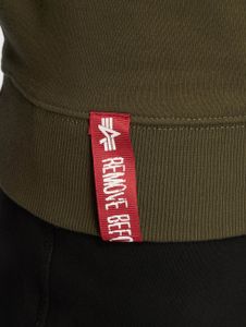 Alpha Industries / trui Basic in groen Alpha Industries / trui Basic in groen
