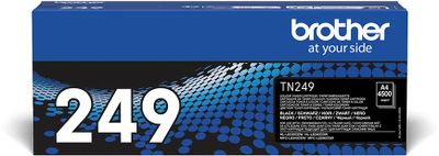 Brother toner, 4.000 pagina&apos;s, OEM TN-249BK, zwart