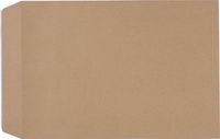 Pergamy kraftzakjes 90 g, ft C4: 229 x 324 mm, zelfklevend met strip, bruin, doos van 250 stuks