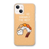 You're Shrimply The Best: iPhone 13 mini Transparant Hoesje