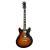 Dimavery SA-610 semi akoestische gitaar vintage sunburst