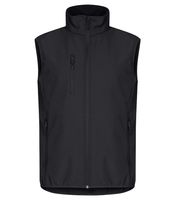 Clique 0200911 Classic Softshell Vest - Zwart - XS - thumbnail