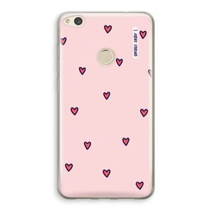 Hartjes: Huawei Ascend P8 Lite (2017) Transparant Hoesje
