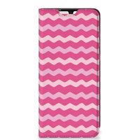 Samsung Galaxy A33 5G Hoesje met Magneet Waves Pink