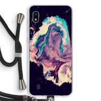Cosmic Silence: Samsung Galaxy A10 Transparant Hoesje met koord