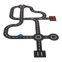 Goki speelkleed verkeerswegen met 2 auto&apos;s, 30dlg.