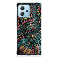 Xiaomi Redmi Note 12 5G Doorzichtige Silicone Hoesje Aztec - thumbnail