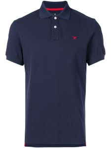 Hackett polo à logo brodé - Bleu