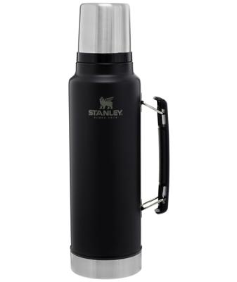 Stanley The Legendary Classic Bottle 1.0L / 1.1Qt Isolatiefles Matte Black 1L