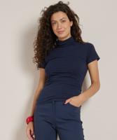 basic top met korte mouw en col