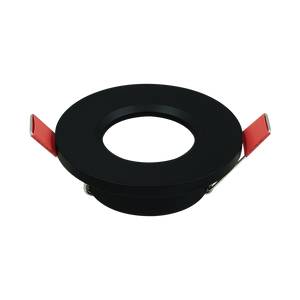 Inbouw armatuur zwart 50mm IP65 geschikt voor 50mmm LED lamp voor binnen en buiten