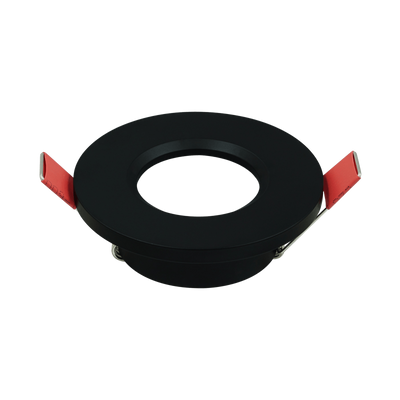 Inbouw armatuur zwart 50mm IP65 geschikt voor 50mmm LED lamp voor binnen en buiten